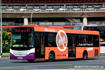 Bus 183 - SBS Transit Scania K230UB (SBS8775X)