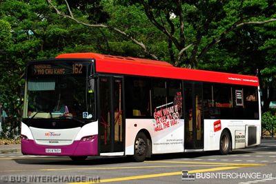 Bus 162 - SBS Transit Scania K230UB (SBS8783Y)