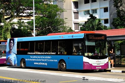 Bus 45 - SBS Transit Scania K230UB (SBS8810C)