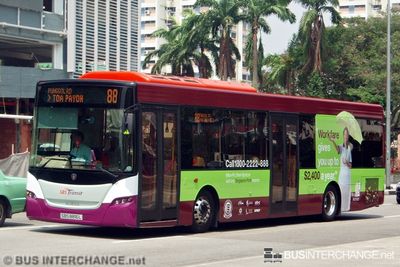 Bus 88 - SBS Transit Scania K230UB (SBS8816L)