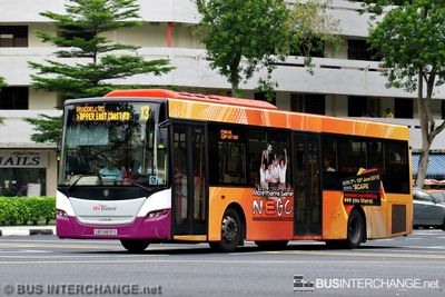 Bus 13 - SBS Transit Scania K230UB (SBS8831S)