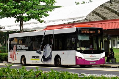 Bus 13 - SBS Transit Scania K230UB (SBS8855Z)