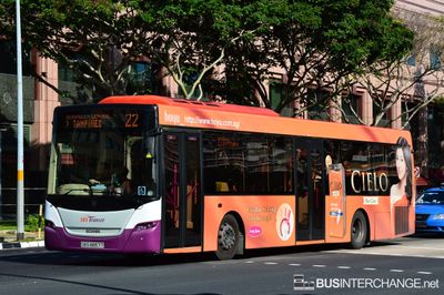 Bus 22 - SBS Transit Scania K230UB (SBS8857T)
