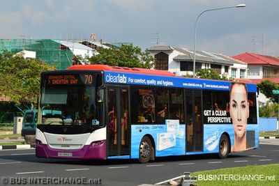 Bus 70 - SBS Transit Scania K230UB (SBS8866S)