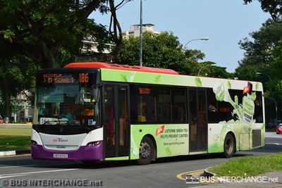 Bus 186 - SBS Transit Scania K230UB (SBS8919Z)