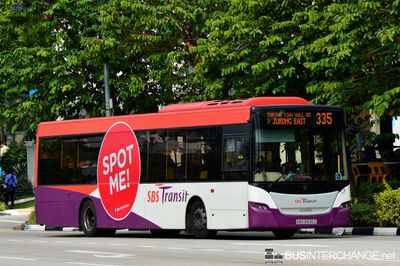 Bus 335 - SBS Transit Scania K230UB (SBS8936Z)