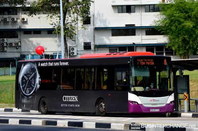 Bus 8 - SBS Transit Scania K230UB (SBS8977E)