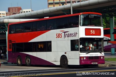 Bus 51 - SBS Transit Leyland Olympian (SBS9014C)