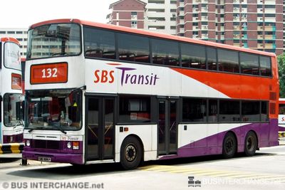 Bus 132 - SBS Transit Leyland Olympian (SBS9019P)