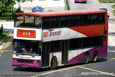Bus 254 - SBS Transit Leyland Olympian (SBS9064H)