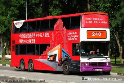 Bus 240 - SBS Transit Leyland Olympian (SBS9090G)