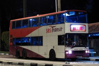 Bus 52 - SBS Transit Leyland Olympian (SBS9105Z)