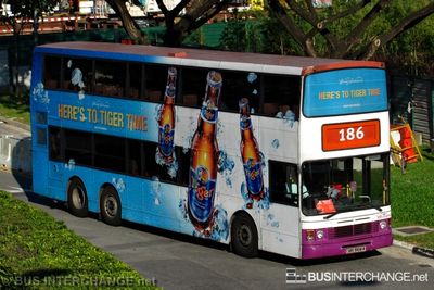 Bus 186 - SBS Transit Leyland Olympian (SBS9108R)