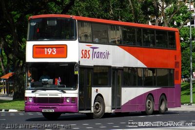 Bus 193 - SBS Transit Leyland Olympian (SBS9127K)