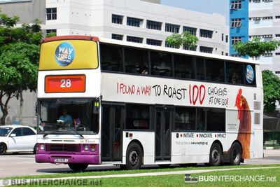 Bus 28 - SBS Transit Leyland Olympian (SBS9135L)