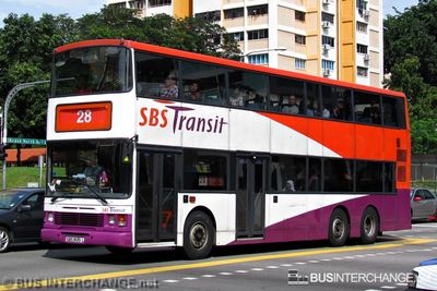 Bus 28 - SBS Transit Leyland Olympian (SBS9135L)
