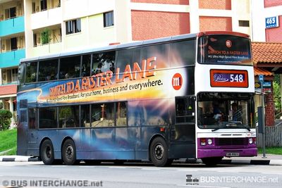 Bus 548 - SBS Transit Leyland Olympian (SBS9150S)