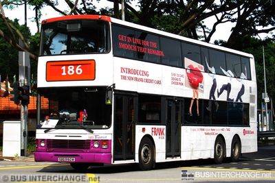 Bus 186 - SBS Transit Leyland Olympian (SBS9160M)