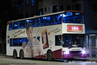 Bus 186 - SBS Transit Leyland Olympian (SBS9160M)
