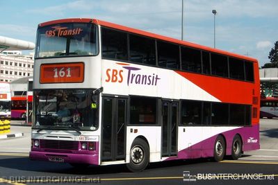 Bus 161 - SBS Transit Leyland Olympian (SBS9164C)