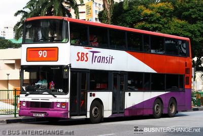 Bus 90 - SBS Transit Leyland Olympian (SBS9170J)