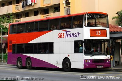 Bus 13 - SBS Transit Leyland Olympian (SBS9177R)