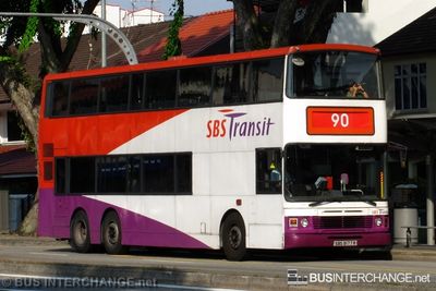 Bus 90 - SBS Transit Leyland Olympian (SBS9177R)