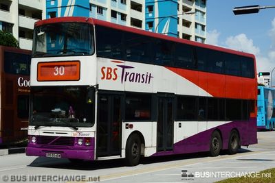 Bus 30 - SBS Transit Volvo Olympian (SBS9240R)