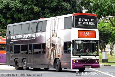 Bus 161 - SBS Transit Volvo Olympian (SBS9241M)