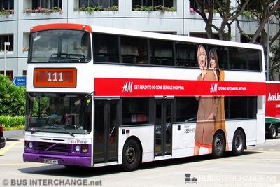 Bus 111 - SBS Transit Volvo Olympian (SBS9247Y)