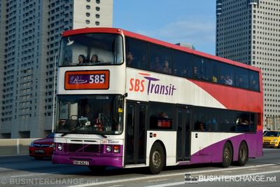 Bus 585 - SBS Transit Volvo Olympian (SBS9262C)
