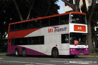 Bus 60 - SBS Transit Volvo Olympian (SBS9262C)
