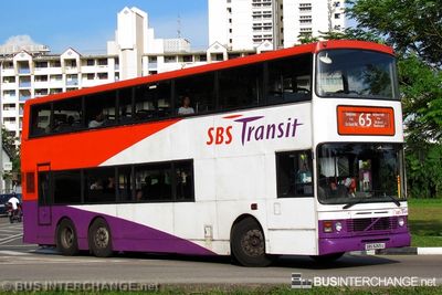 Bus 65 - SBS Transit Volvo Olympian (SBS9265U)