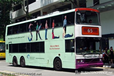 Bus 65 - SBS Transit Volvo Olympian (SBS9265U)