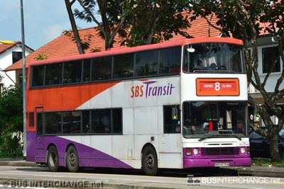 Bus 8 - SBS Transit Volvo Olympian (SBS9275R)