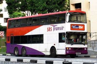 Bus 89e - SBS Transit Volvo Olympian (SBS9281Y)