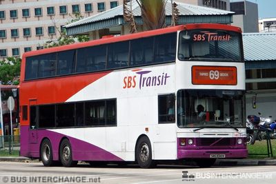 Bus 69 - SBS Transit Volvo Olympian (SBS9341H)