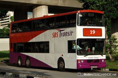 Bus 19 - SBS Transit Volvo Olympian (SBS9352B)