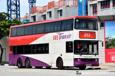Bus 252 - SBS Transit Volvo Olympian (SBS9360C)