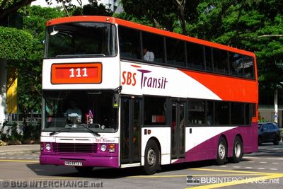 Bus 111 - SBS Transit Volvo Olympian (SBS9372T)