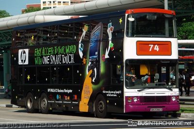 Bus 74 - SBS Transit Volvo Olympian (SBS9386D)