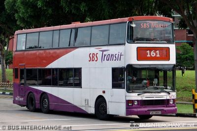 Bus 161 - SBS Transit Volvo Olympian (SBS9400X)