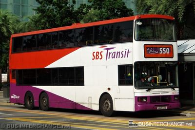 Bus 550 - SBS Transit Volvo Olympian (SBS9431G)