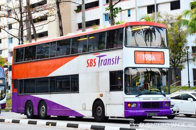 Bus 198A - SBS Transit Volvo Olympian (SBS9439K)