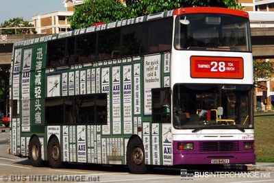 Bus 28 - SBS Transit Volvo Olympian (SBS9452X)