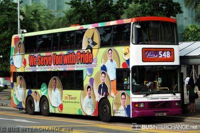 Bus 548 - SBS Transit Volvo Olympian (SBS9482J)