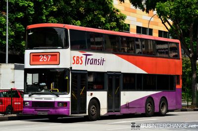 Bus 257 - SBS Transit Volvo Olympian (SBS9483G)