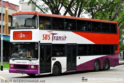 Bus 2A - SBS Transit Volvo Olympian (SBS9486Z)