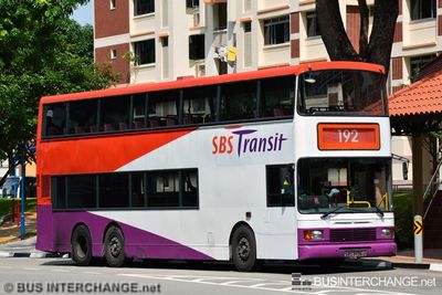 Bus 192 - SBS Transit Volvo Olympian (SBS9496U)