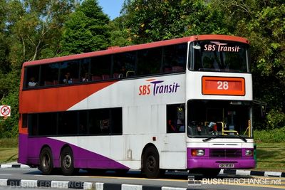 Bus 28 - SBS Transit Volvo Olympian (SBS9518R)